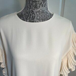 CECE Ivory Color Women's Crepe Shift Dress Size 4